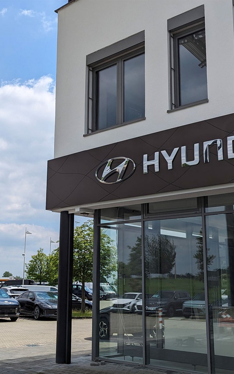 S&G Hyundai Standort in Halle - Sachsen-Anhalt.