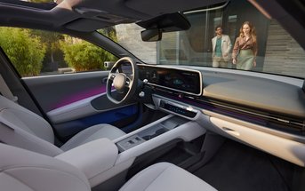 Entdecken Sie die Interieur-Highlights des Hyundai IONIQ 6.